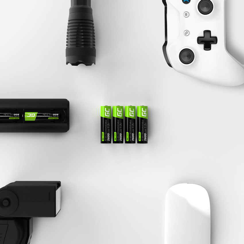 Green Cell 4x AA HR6 2600mAh baterija (GR10)