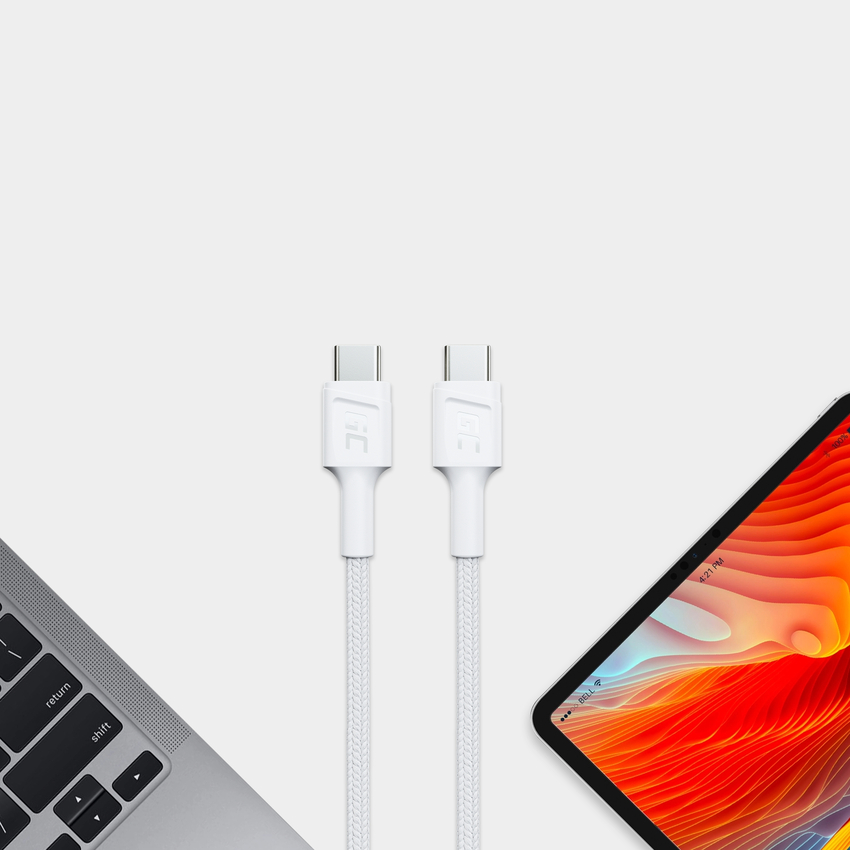 kabel bel USB-C Type C 1,2m Green Cell PowerStream s hitrim polnjenjem napajalni kabel 60W, Ultra Charge, Quick Charge 3.0 (KABGC30W)