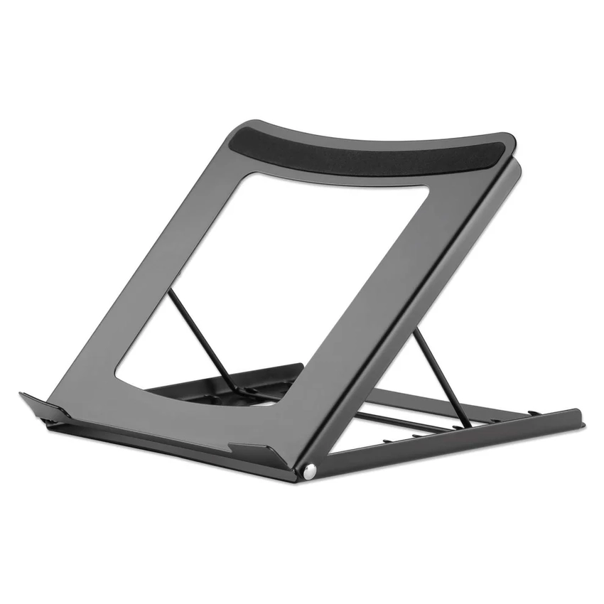 Stojalo za prenosnik z naklonom 15,6″ Manhattan 462129 kovinsko črno