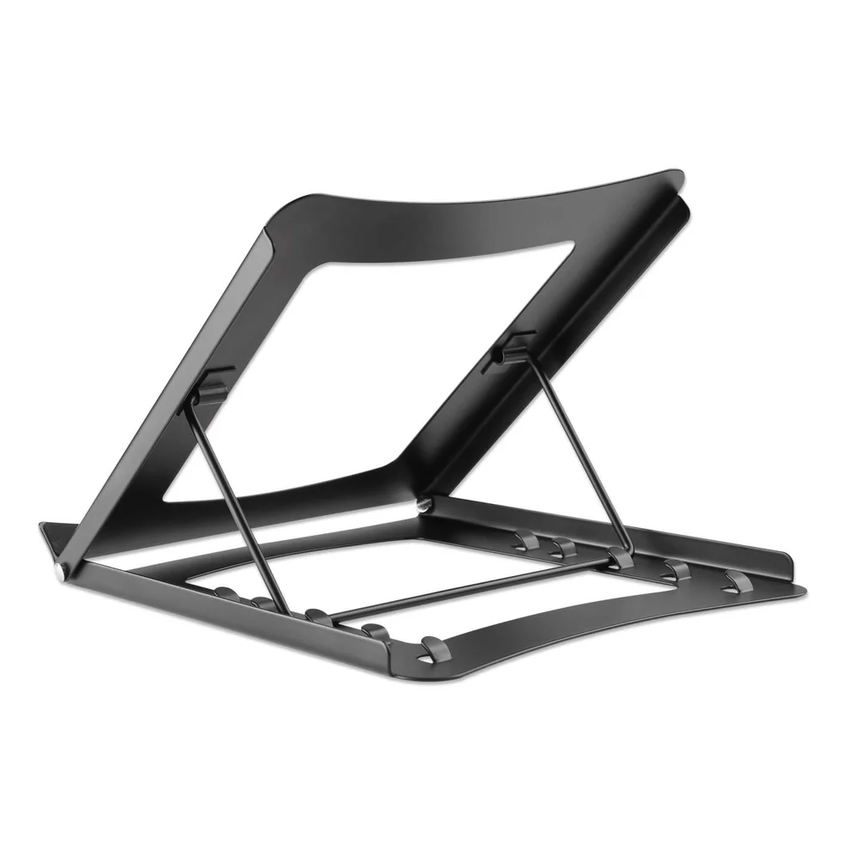 Stojalo za prenosnik z naklonom 15,6″ Manhattan 462129 kovinsko črno