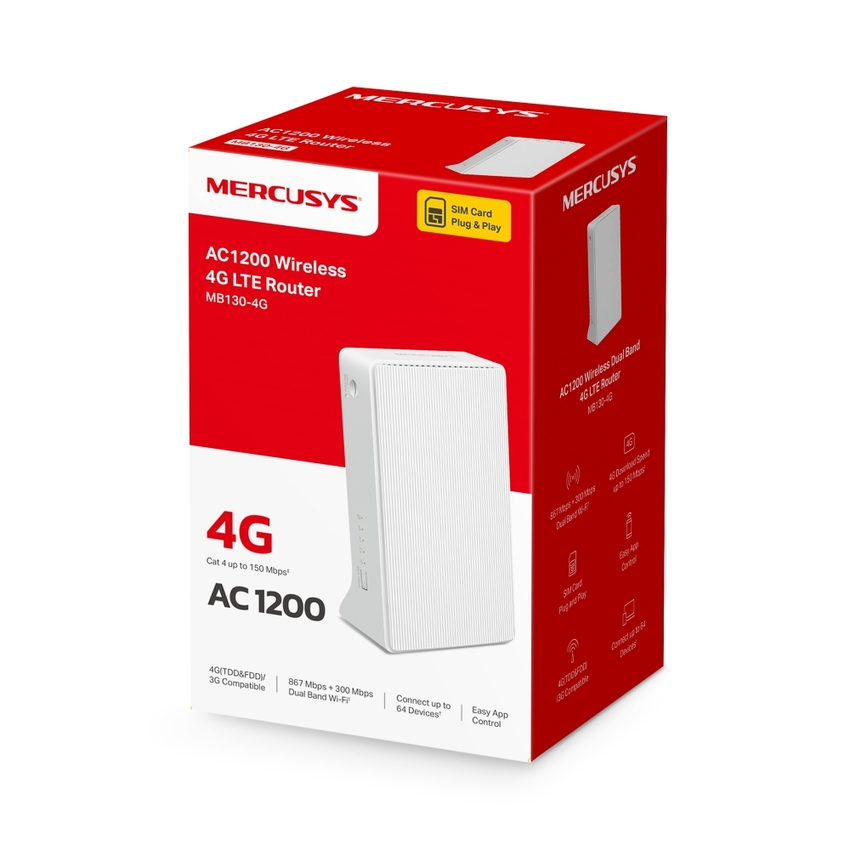 Usmerjevalnik / router Mercusys MB130-4G LTE