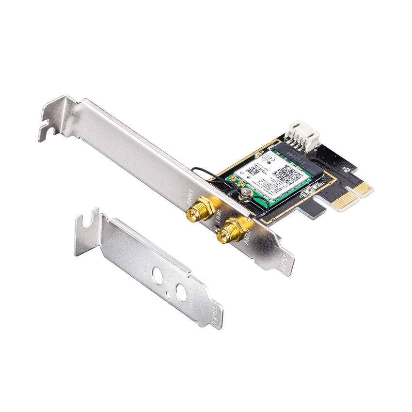 PCIe mrežna kartica Cudy WE3000 Wi-Fi 6E 2400 Mbit/s + Bluetooth 5.2