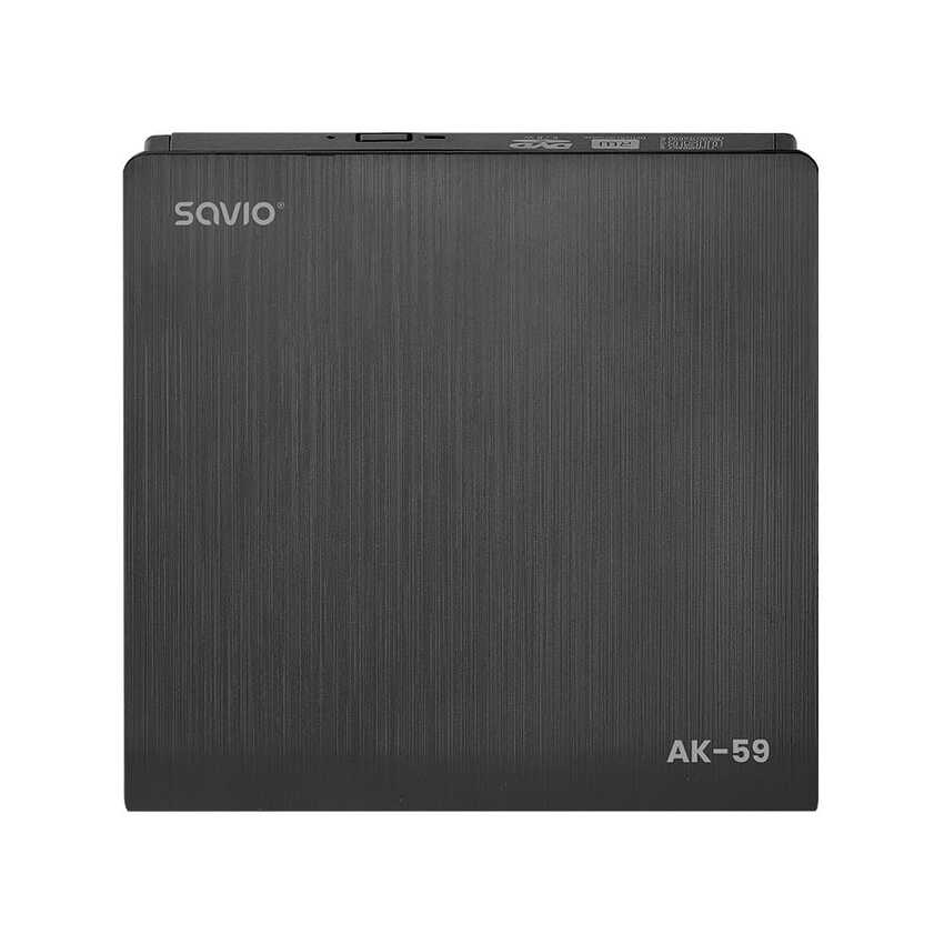 Zunanji USB DVD pogon SAVIO AK-59 CD/DVD R/RW USB A + USB C
